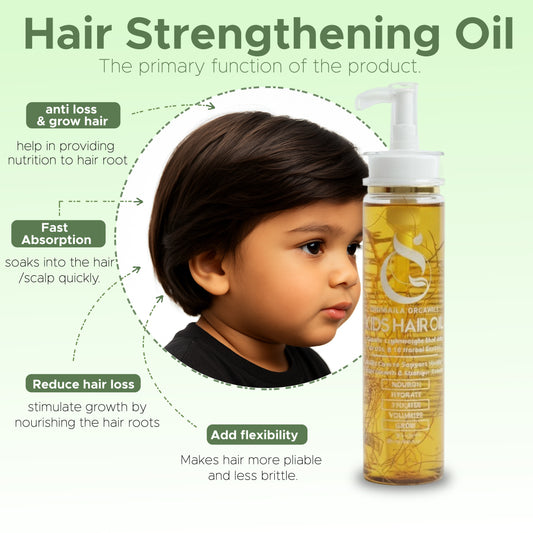 Kids Hair Oil by Shumaila Organics