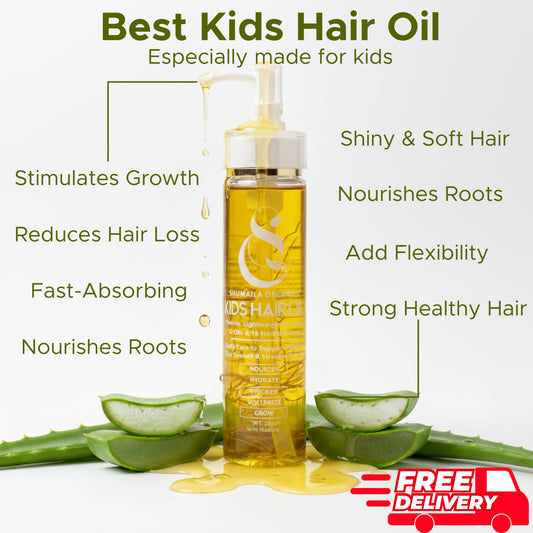 Kids Hair Oil by Shumaila Organics