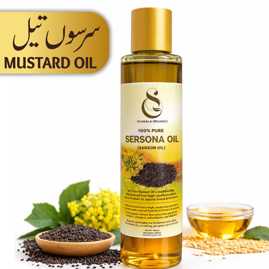 Mustard Oil Shumaila Organics