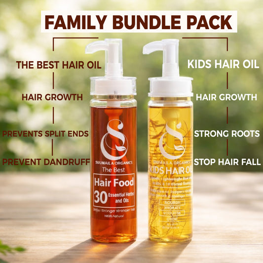 Family Bundle Pack – The Best Hair Oil & Kids Hair Oil